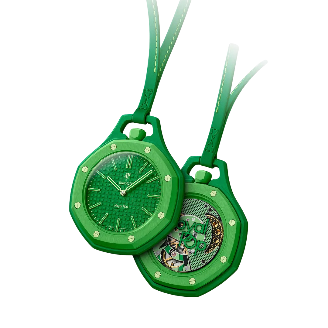 AP x Swatch Royal Pop GREEN EIGHT