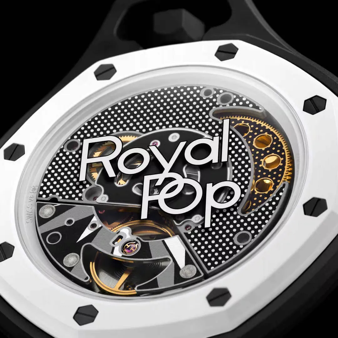AP x Swatch Royal Pop OCHO NEGRO