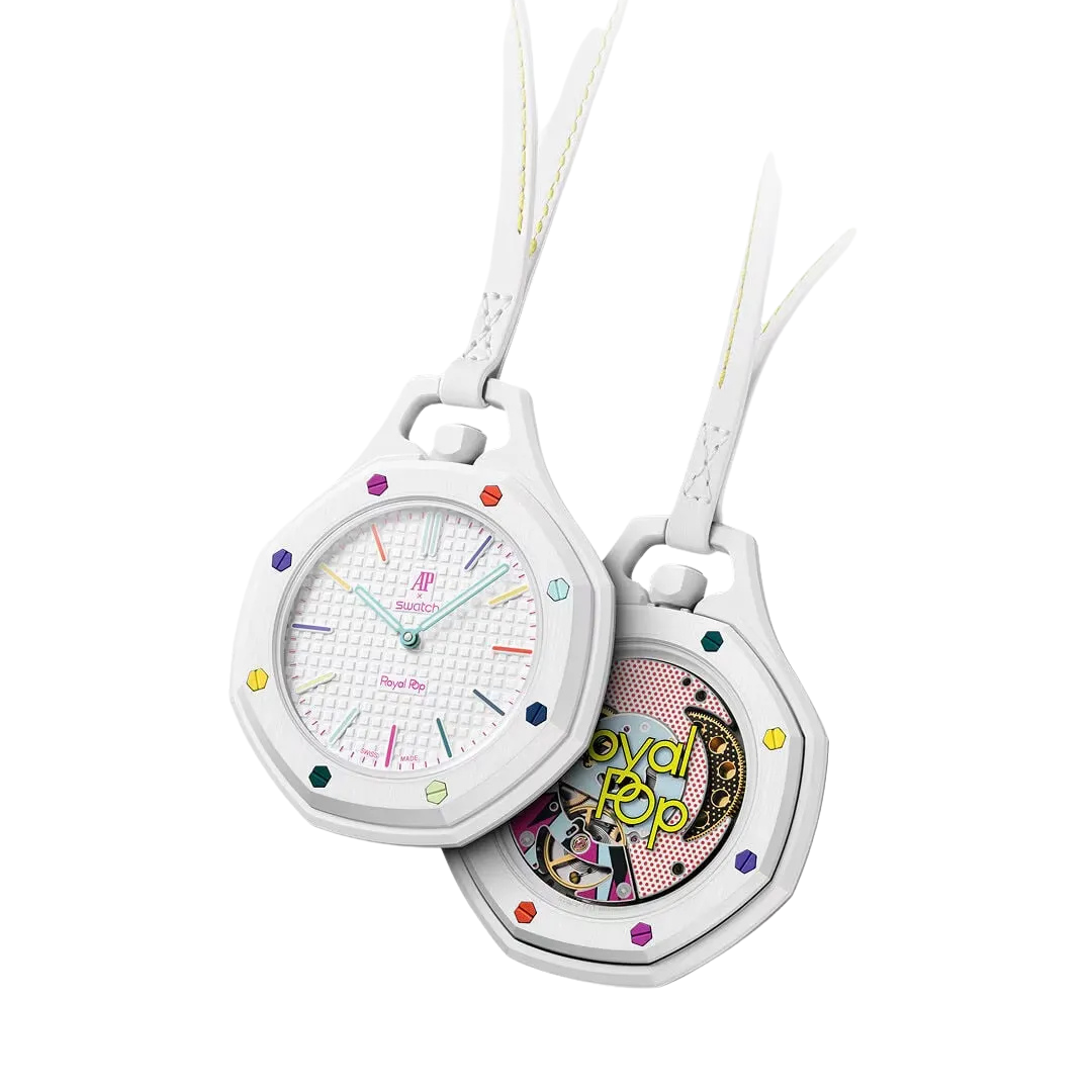 AP x Swatch Royal Pop HUIT BLANC