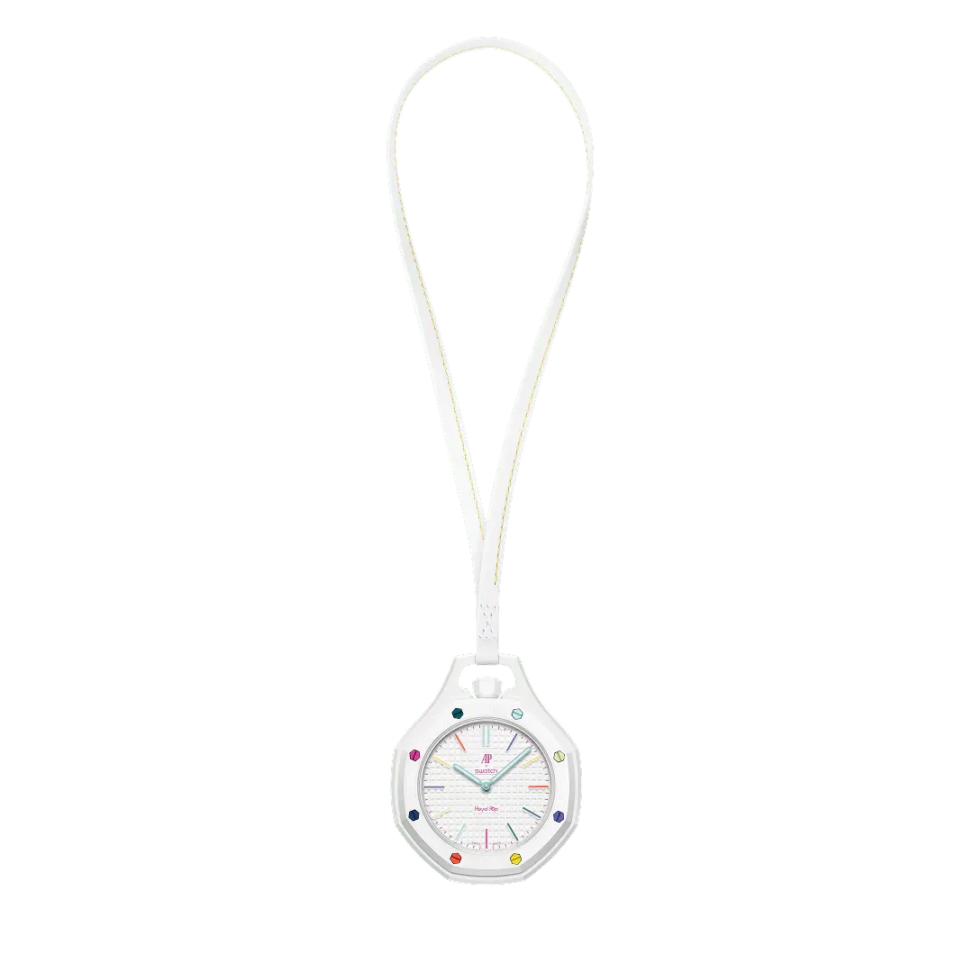 AP x Swatch Royal Pop HUIT BLANC